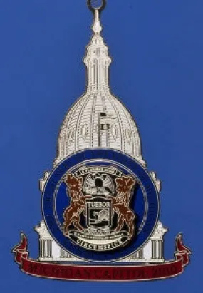 2010 Michigan Capitol Ornament