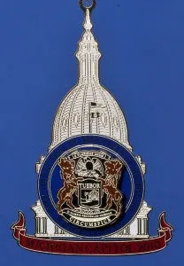 2010 Michigan Capitol Ornament