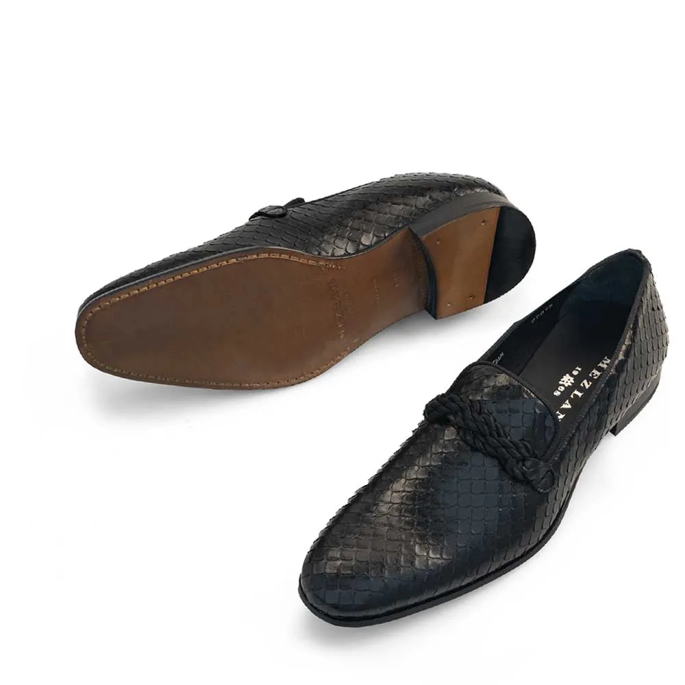 20757 Embossed Braid Loafer