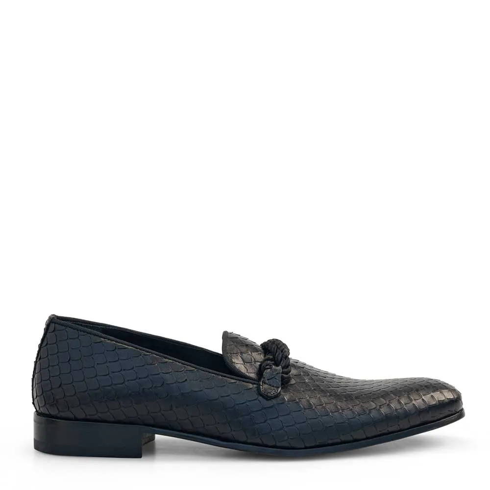 20757 Embossed Braid Loafer