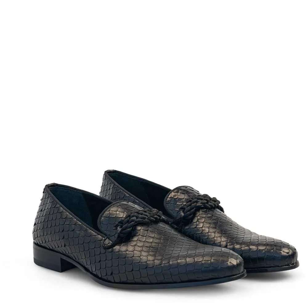 20757 Embossed Braid Loafer