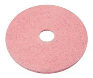 20" Pink Hard Floor Finish Polishing Pads - Case of 5