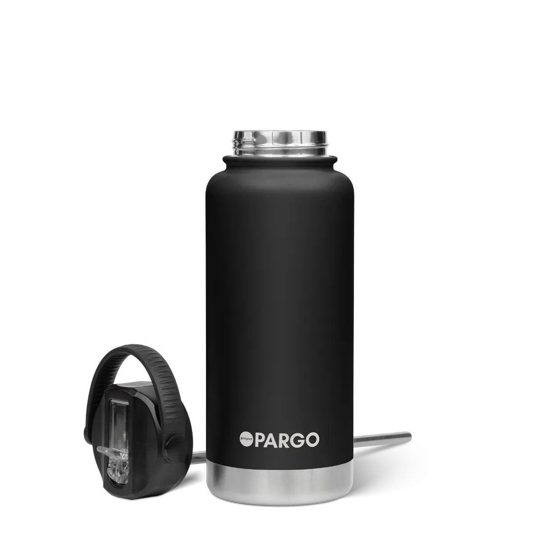 950mL Insulated Bottle w/ Straw Lid