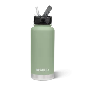 950mL Insulated Bottle w/ Straw Lid