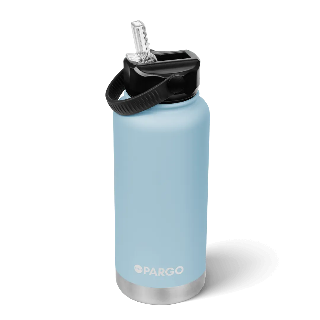 950mL Insulated Bottle w/ Straw Lid