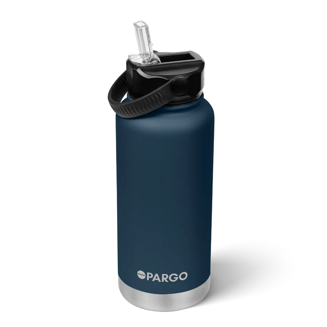 950mL Insulated Bottle w/ Straw Lid