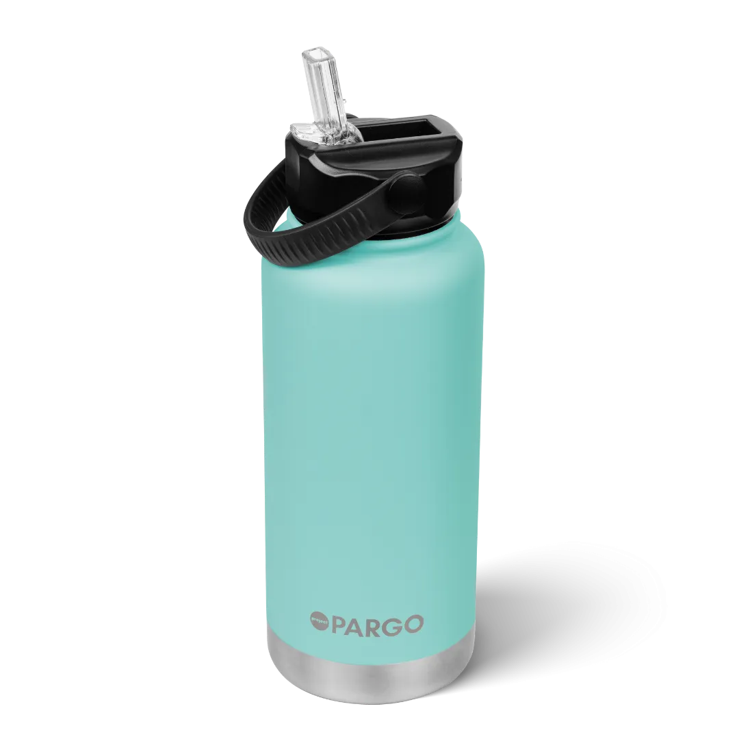 950mL Insulated Bottle w/ Straw Lid