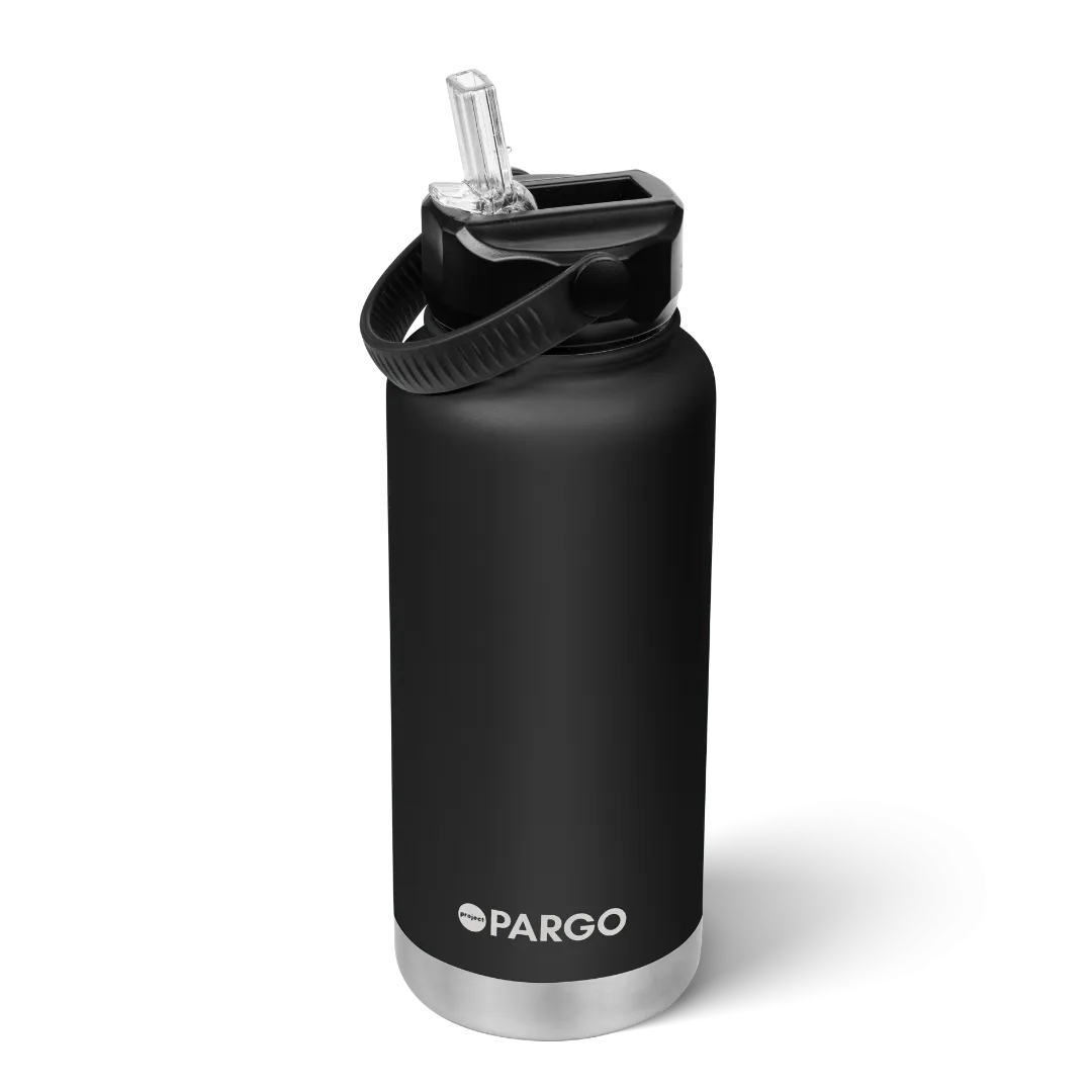 950mL Insulated Bottle w/ Straw Lid