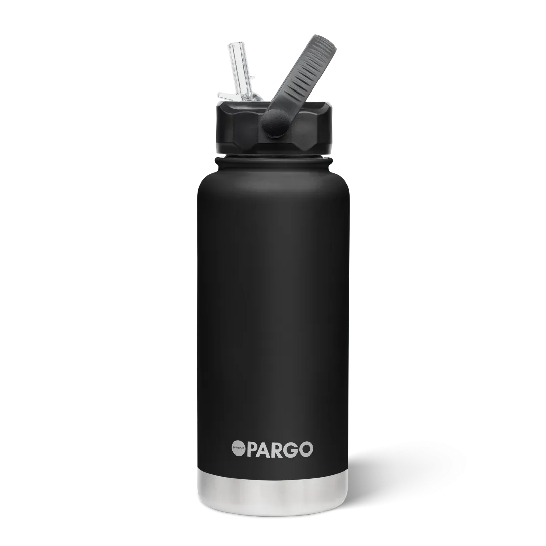 950mL Insulated Bottle w/ Straw Lid