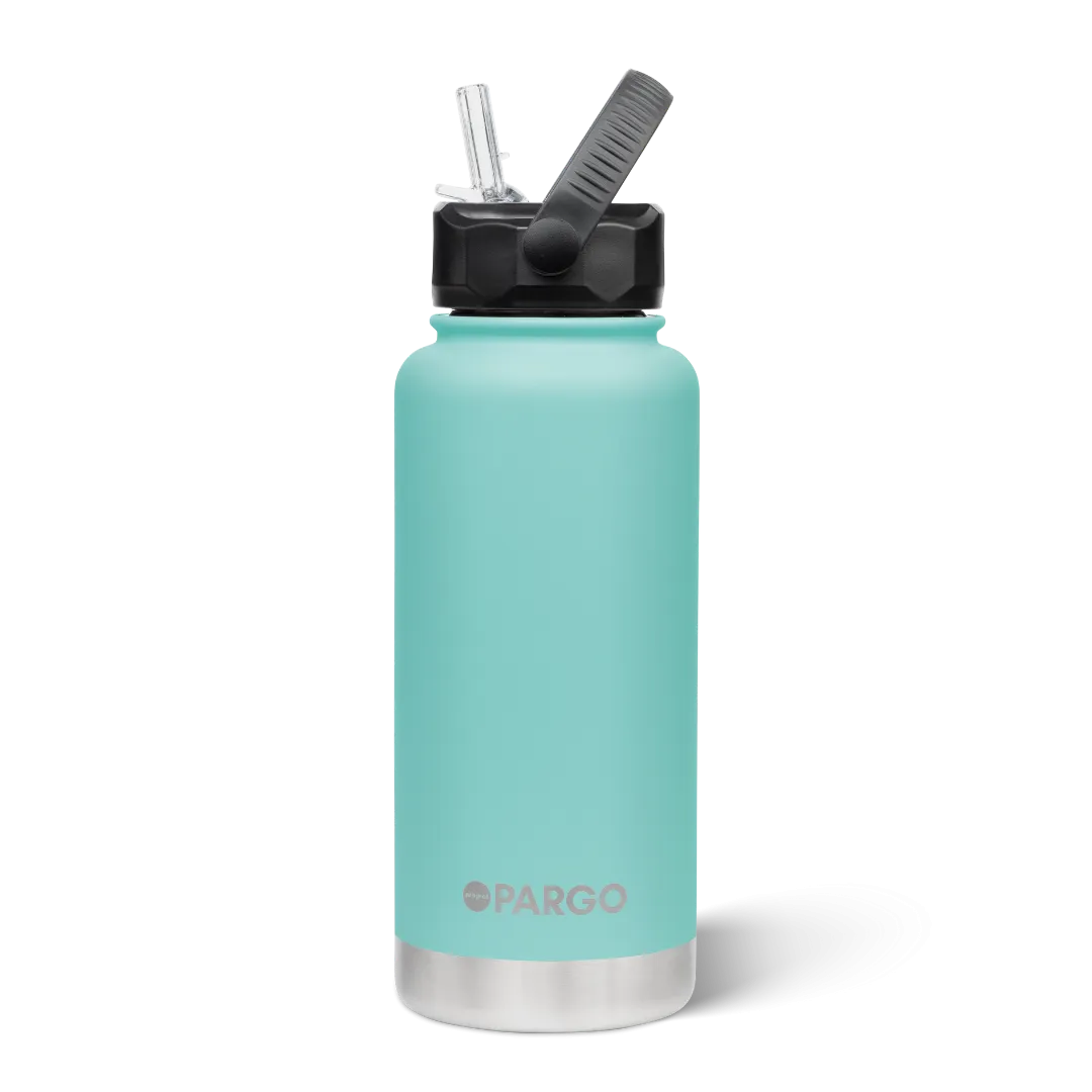 950mL Insulated Bottle w/ Straw Lid