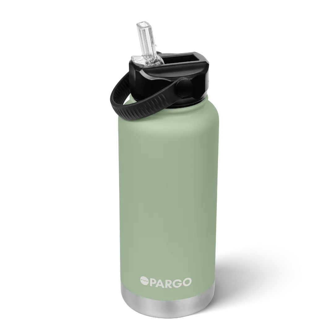 950mL Insulated Bottle w/ Straw Lid