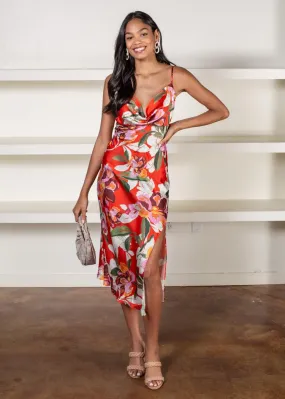 Adelyn Rae Faith Floral Slip Dress