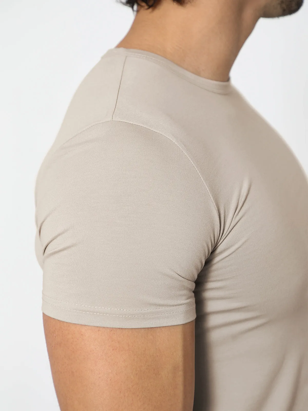 All Day Elite Curve-Hem Tee Tech Short Sleeve