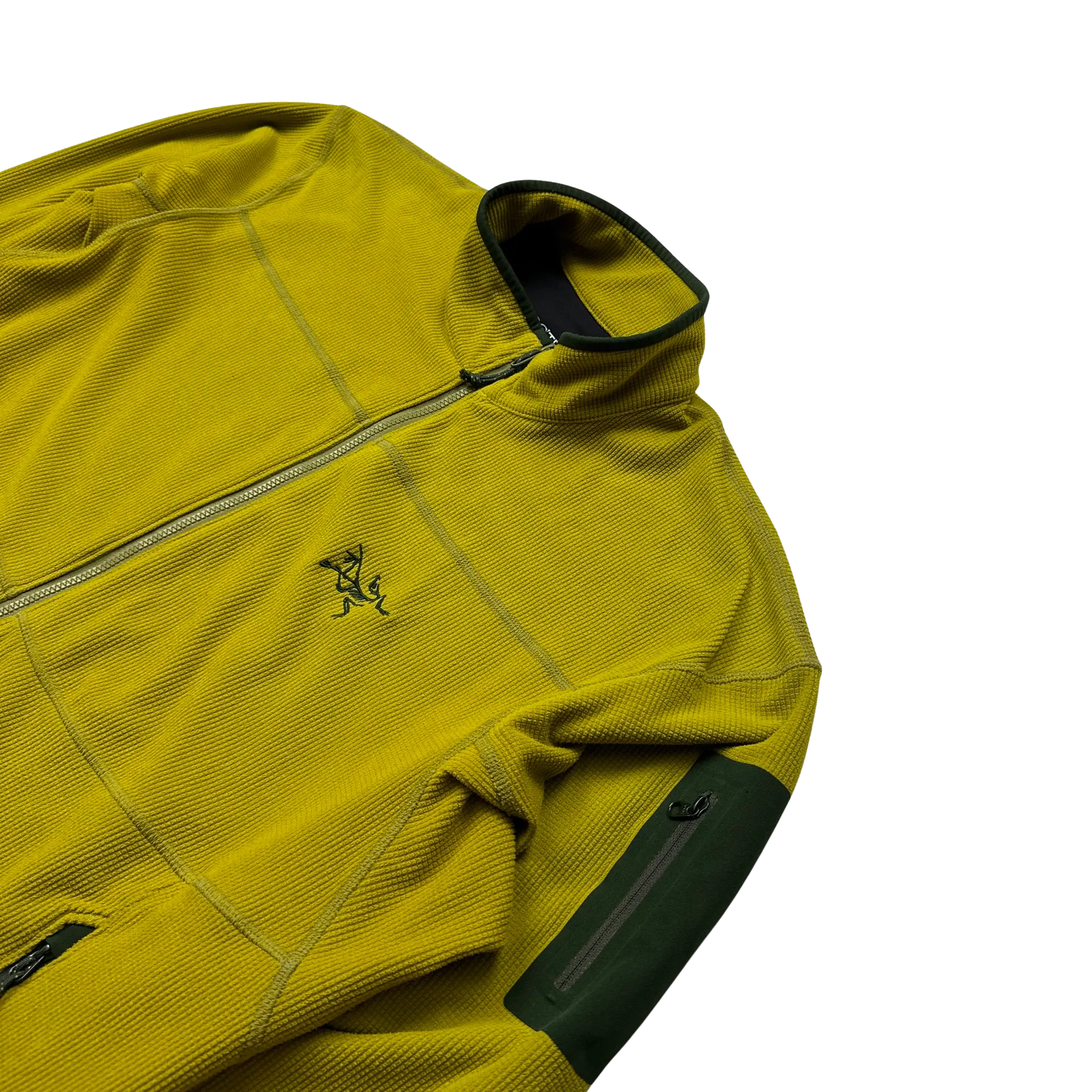 Arcteryx Mustard Yellow Polartec Fleece - Large