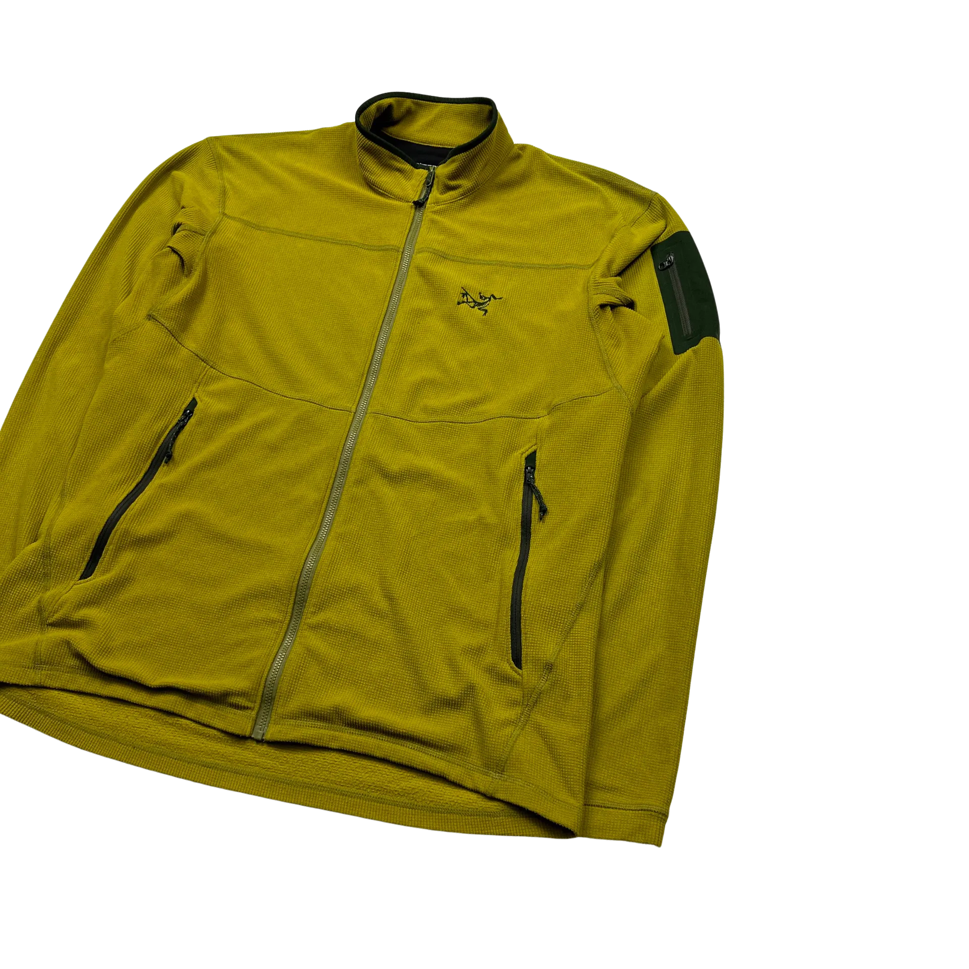 Arcteryx Mustard Yellow Polartec Fleece - Large