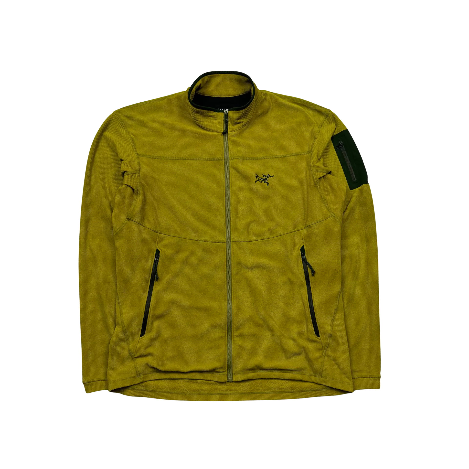 Arcteryx Mustard Yellow Polartec Fleece - Large