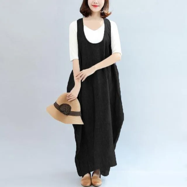 Asymmetrical Overall Dress