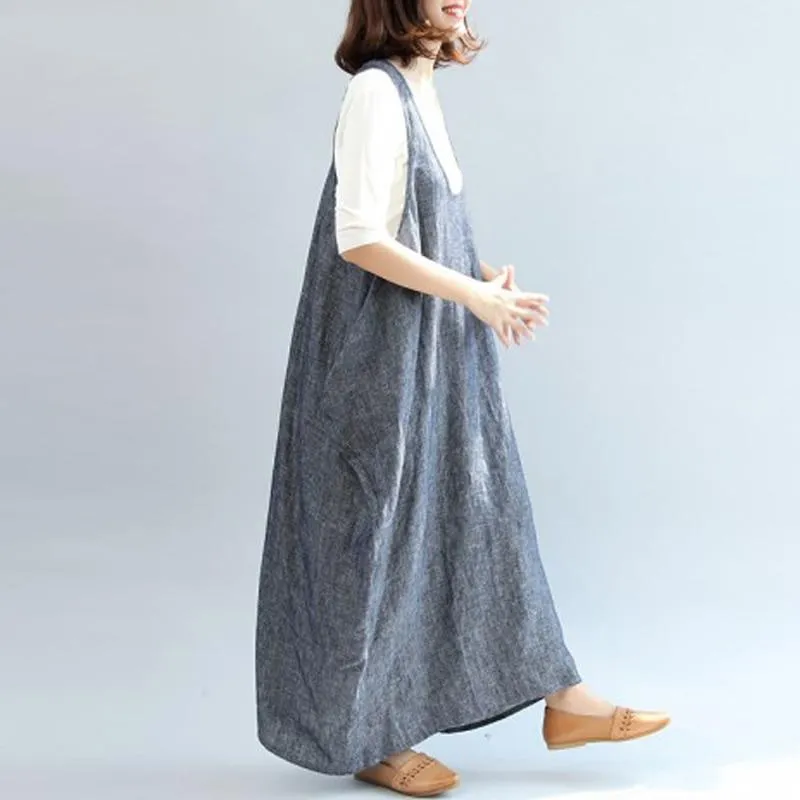 Asymmetrical Overall Dress