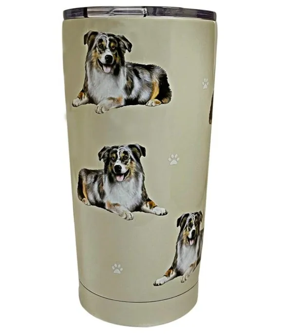 Australian Shepherd Tumbler