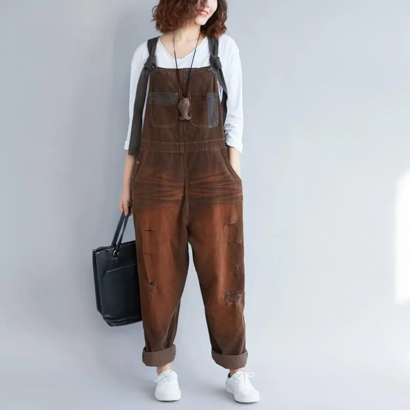 Baggy Corduroy Overall