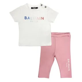 Balmain Baby Girls Ensemble