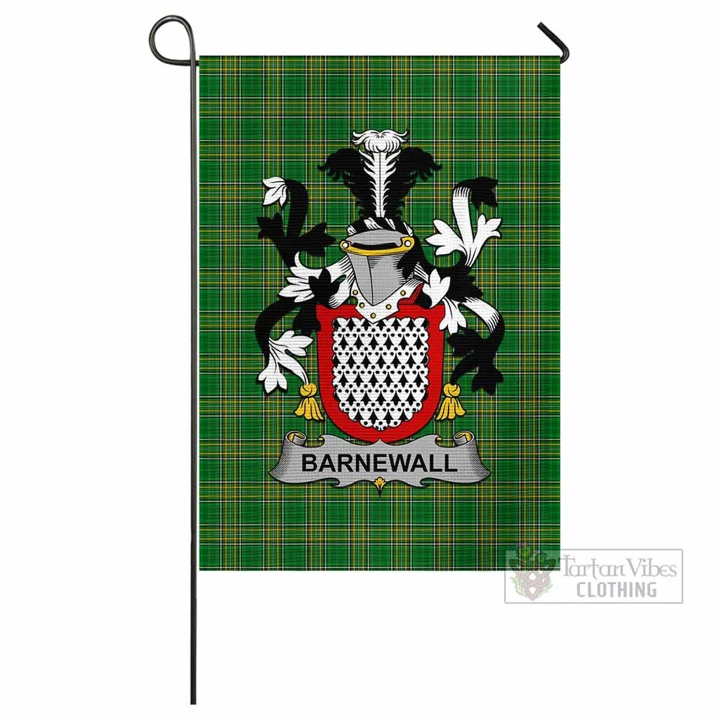 Barnewall Irish Clan Flag with Coat of Arms