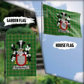 Barnewall Irish Clan Flag with Coat of Arms