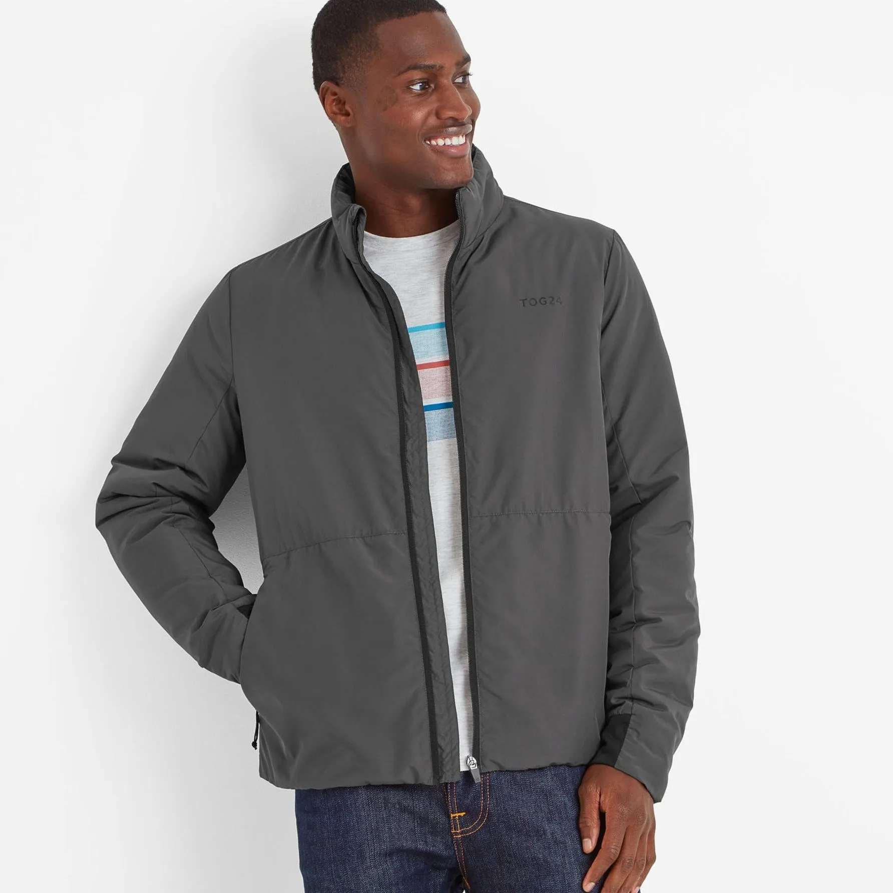 Barony Mens Active Jacket - Soot Grey