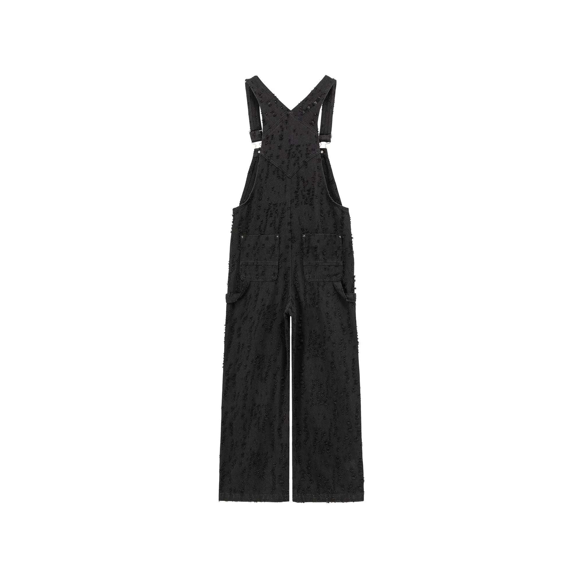 Basic Denim Overall Pants