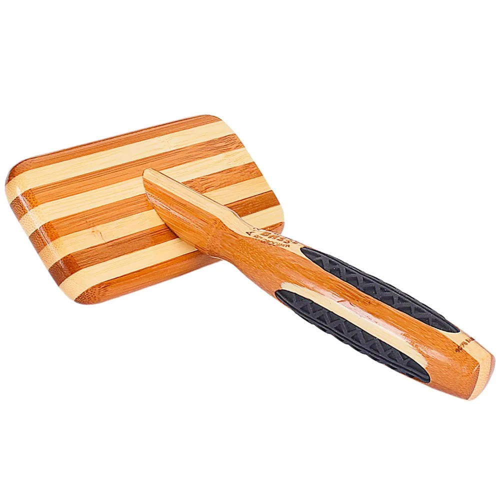 Bass Brushes De-Matting Firm Pin Striped Slicker Brush For Cats & Dogs (Medium)