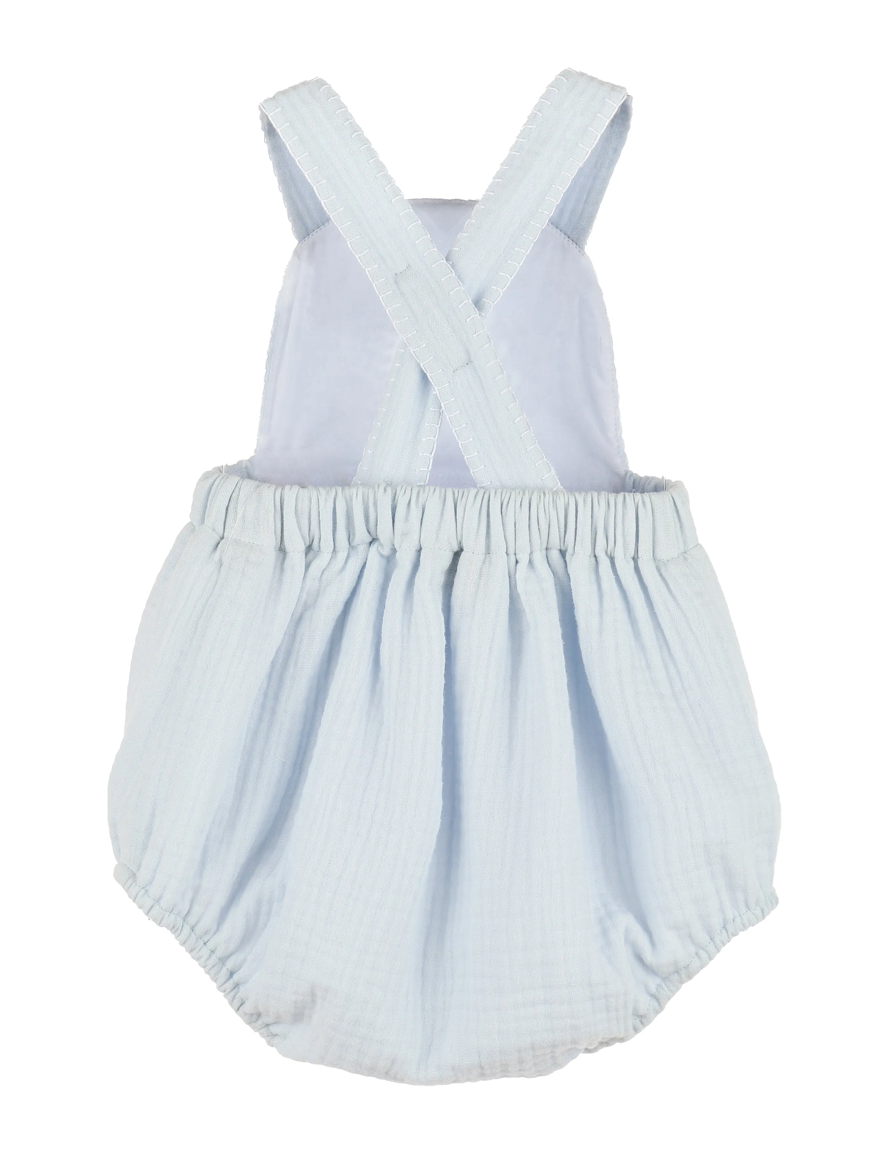 Blue Cuddle Cotton Overall