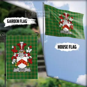 Bond Irish Clan Flag with Coat of Arms