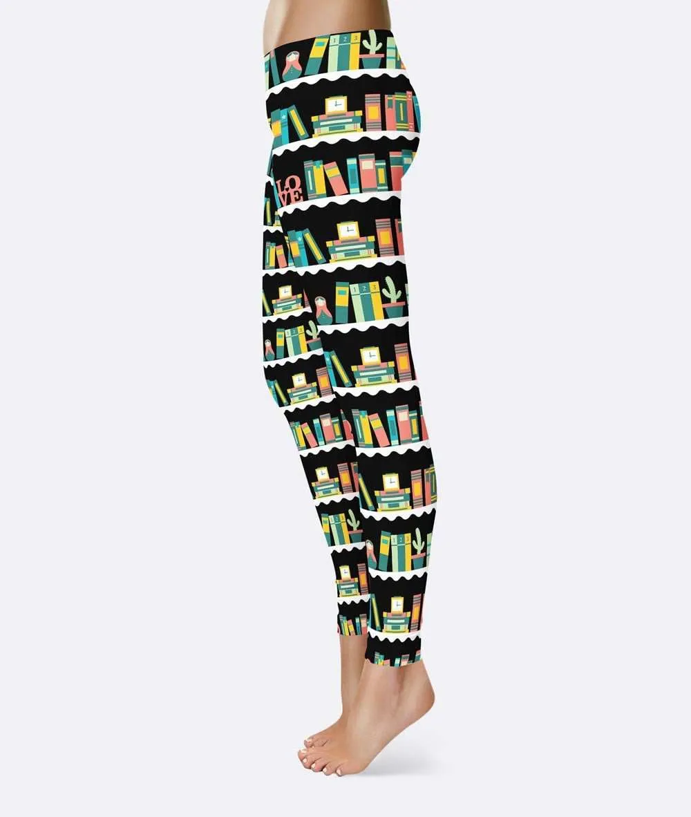 Bookshelves Leggings