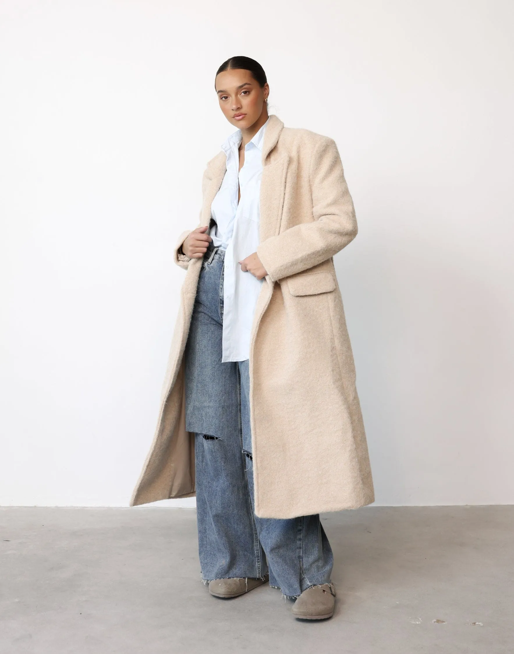 Camden Coat (Oat)