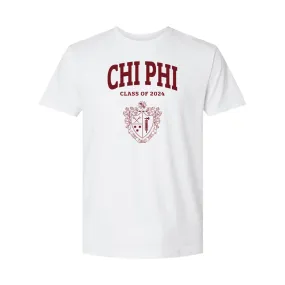 Chi Phi Class of 2024 Graduation T-Shirt