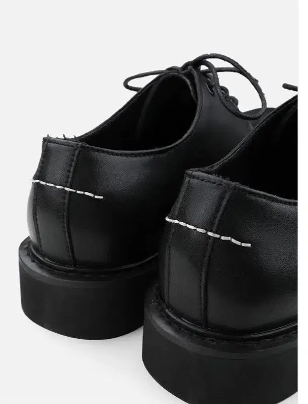 Classic Lace-Up Platform Casual Shoes