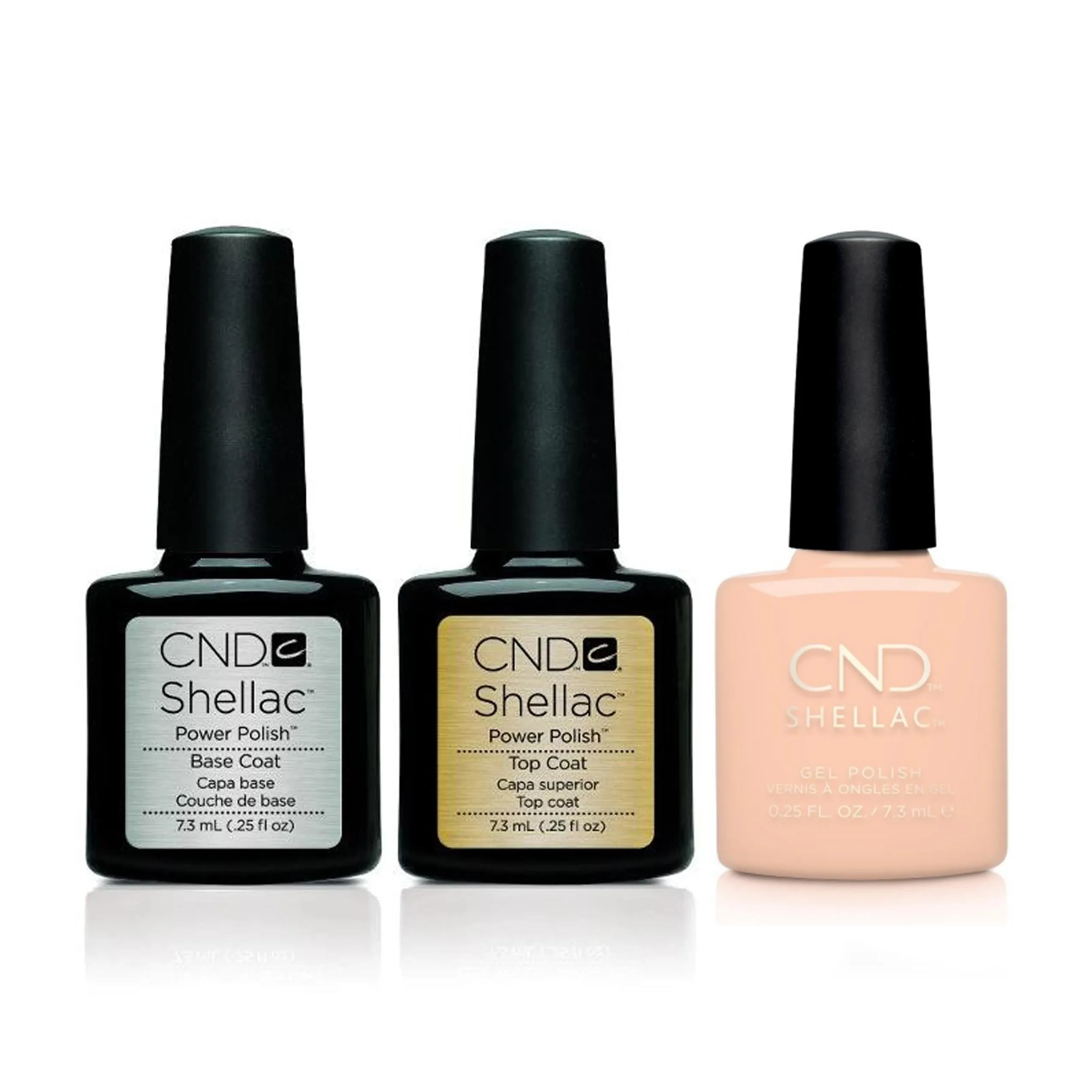 CND - Shellac Combo - Base, Top & Linen Luxury