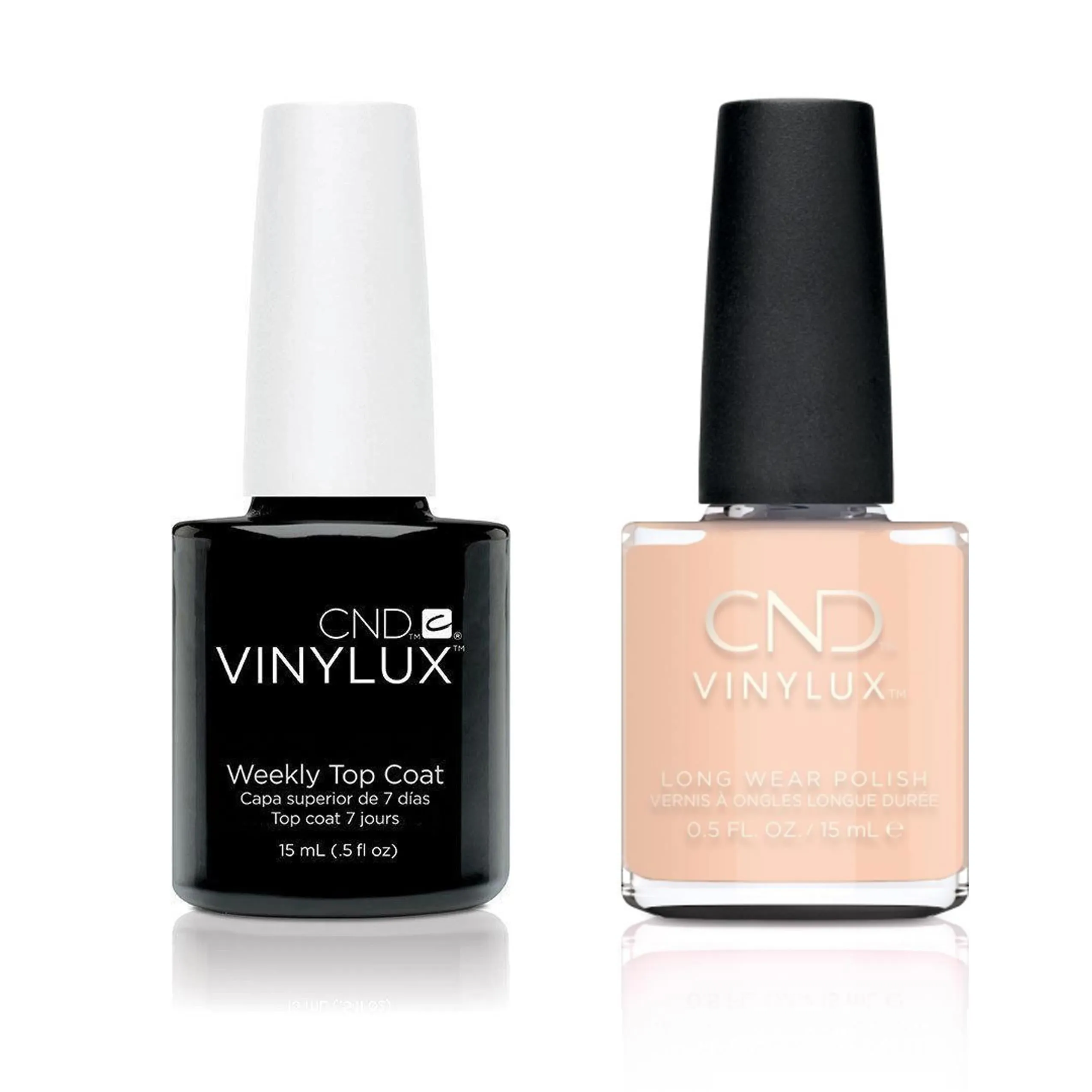 CND - Vinylux Topcoat & Linen Luxury 0.5 oz - #401