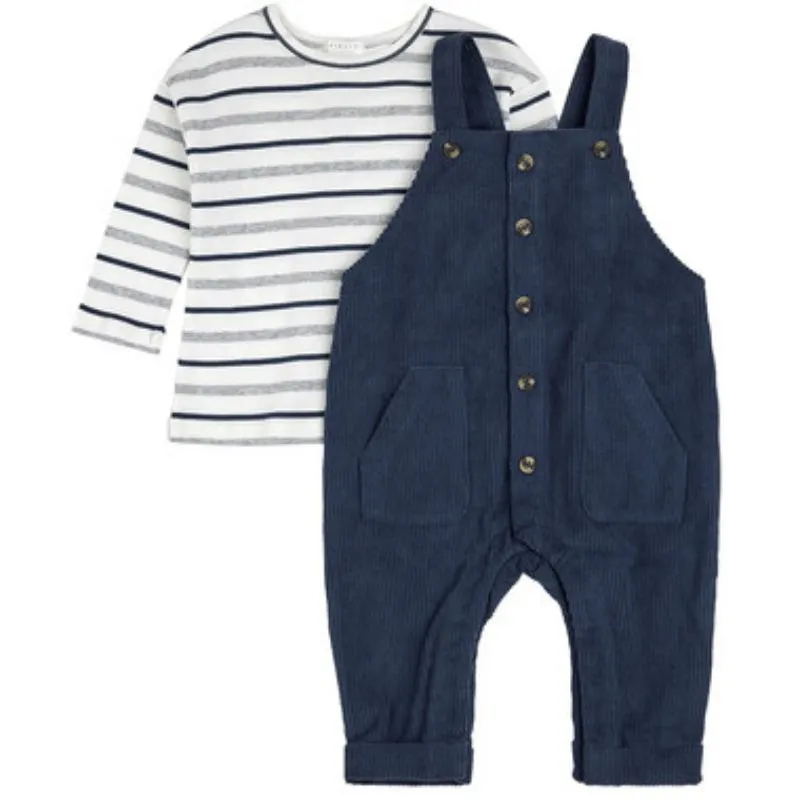 Corduroy Overall Set