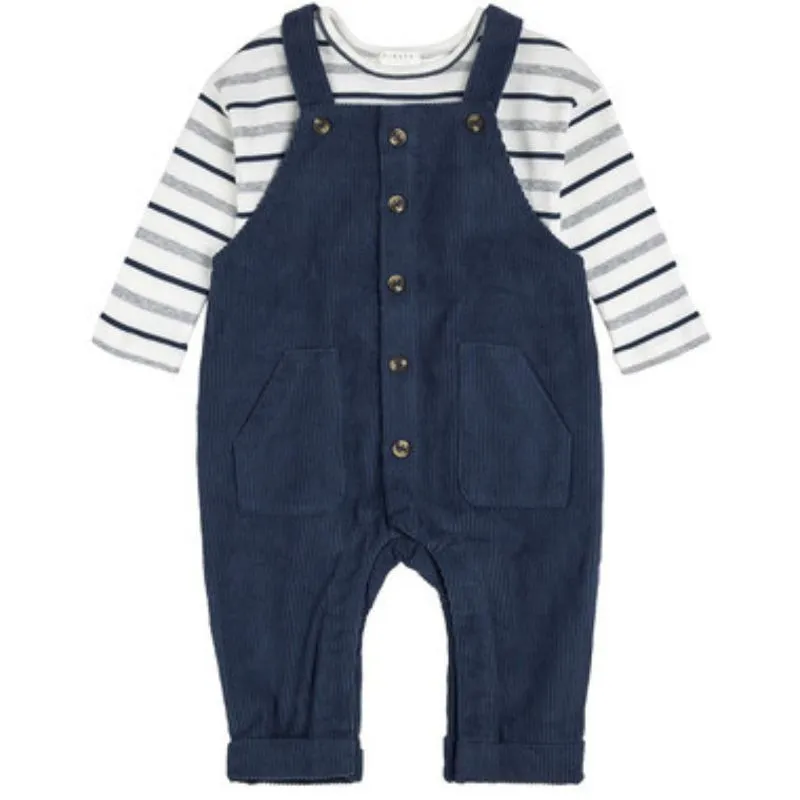 Corduroy Overall Set