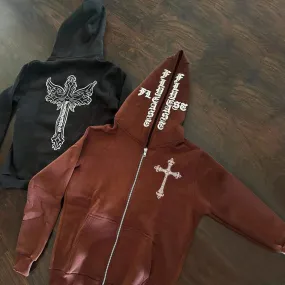 Cross casual street sports home hoodie