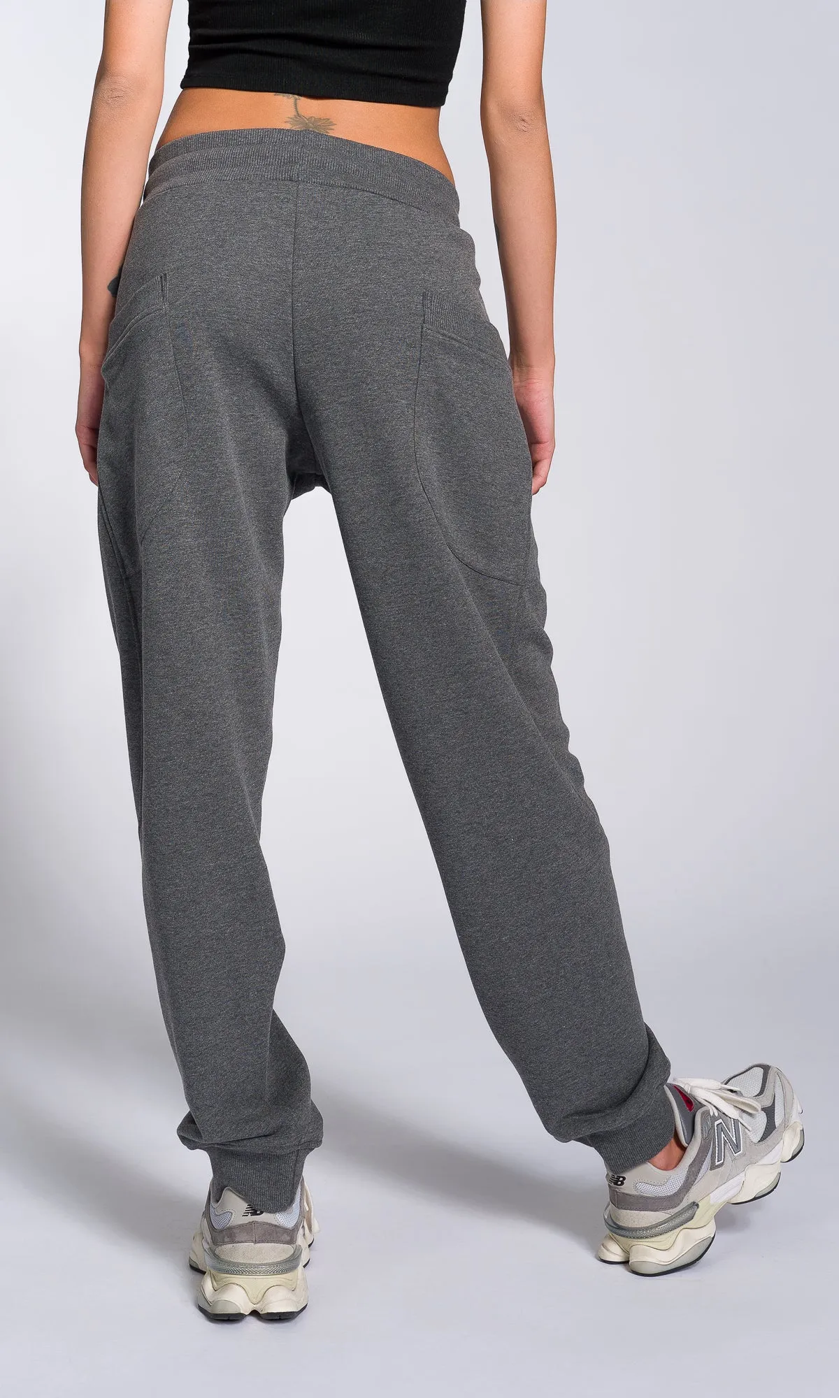 Cuffed Sweatpants with Pockets