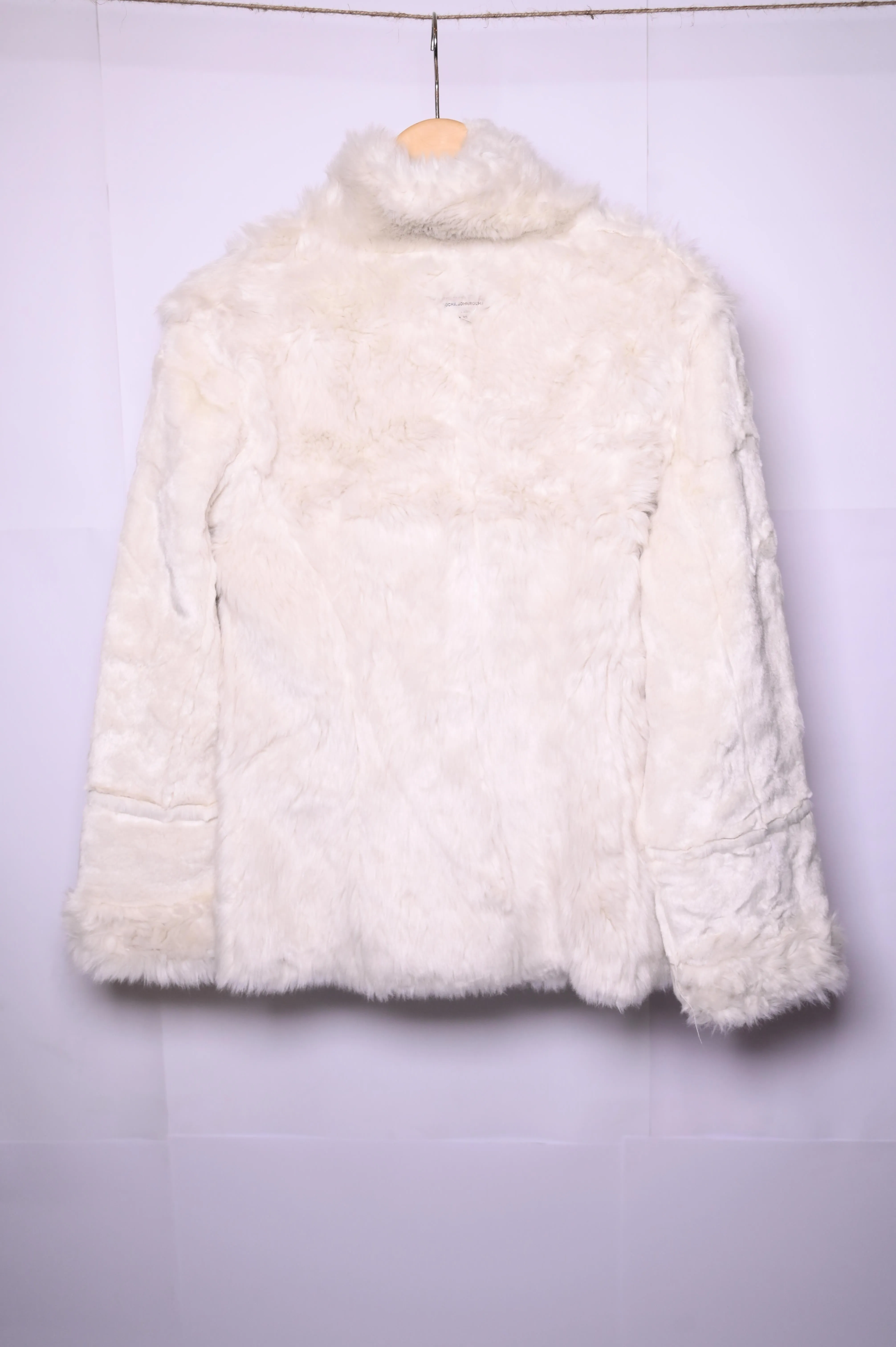 Designers At Debenhams White Furry Jacket