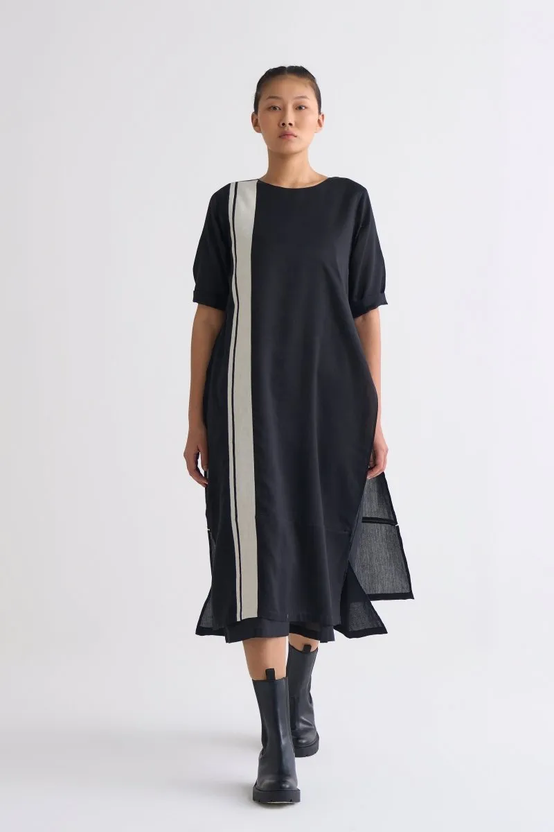 Double Layer Dress - Black