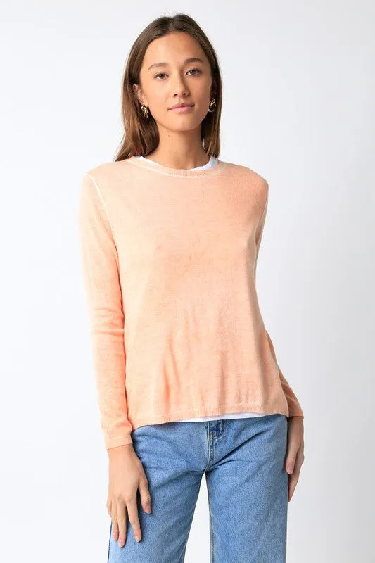 Double Layer Illusion Sweater Top