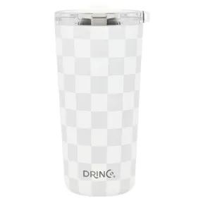 DRINCO®  Seattle 20oz Leakproof Tumbler with Straw - Checker