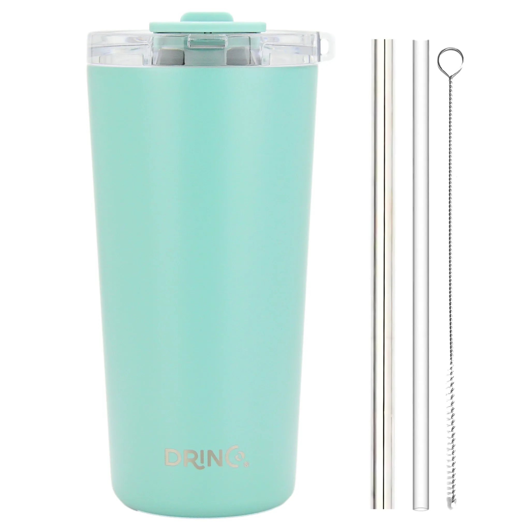 DRINCO®  Seattle 20oz Leakproof Tumbler with Straw - Sage