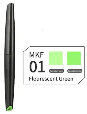 DSPIAE Soft Tip Marker Fluorescent Green MKF-01