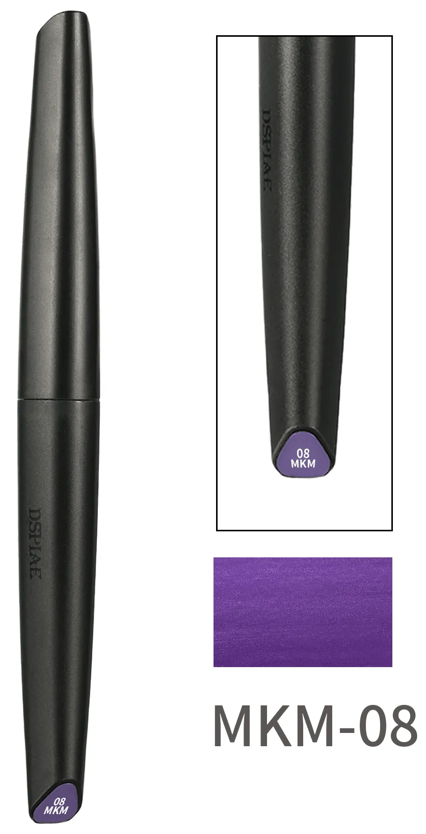 DSPIAE Soft Tip Marker Metallic Purple MKM-08