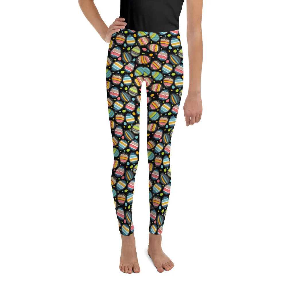 Easter Eggs Youth Leggings